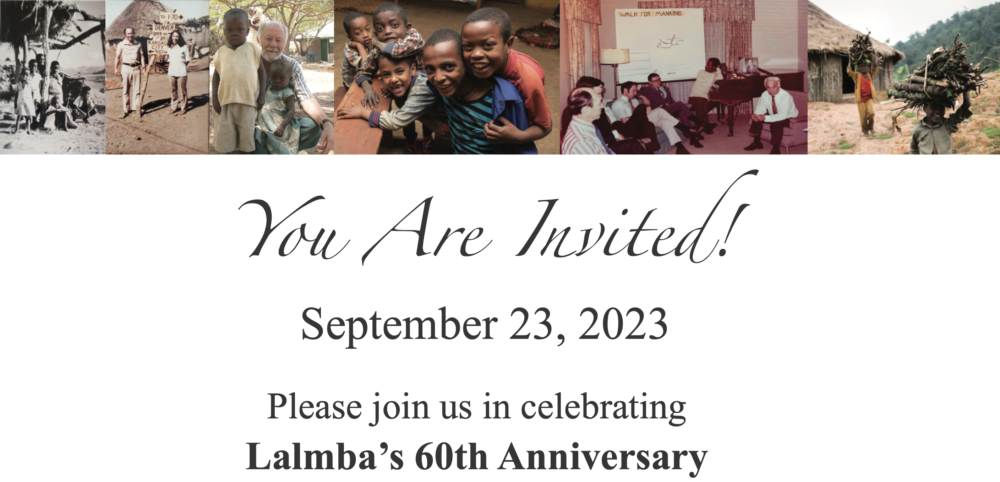 Press Release: Bringing hope to the people of East Africa for 60 years.